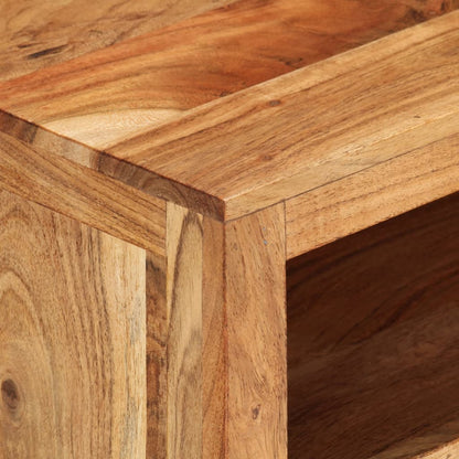 Tv Skříňka 88 X 35 X 40 Cm Masivní Akáciové Dřevo