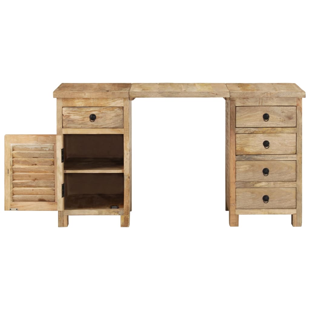 Psací Stůl Se Skříňkami 140X50X77 Cm