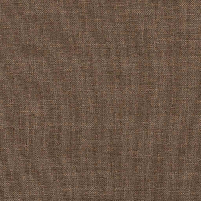 Polohovací Křeslo Hnědé Textil
