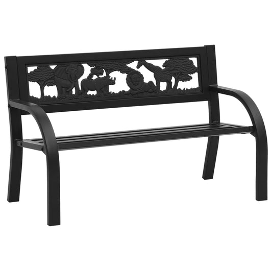 Dětská Zahradní Lavice 86 Cm Ocel
