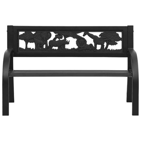Dětská Zahradní Lavice 86 Cm Ocel
