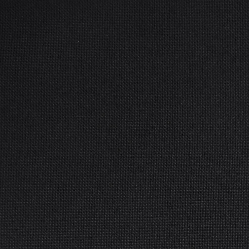 Otočná Jídelní Židle Černá Textil