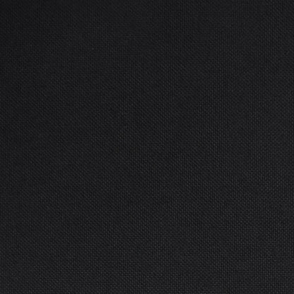 Otočná Jídelní Židle Černá Textil