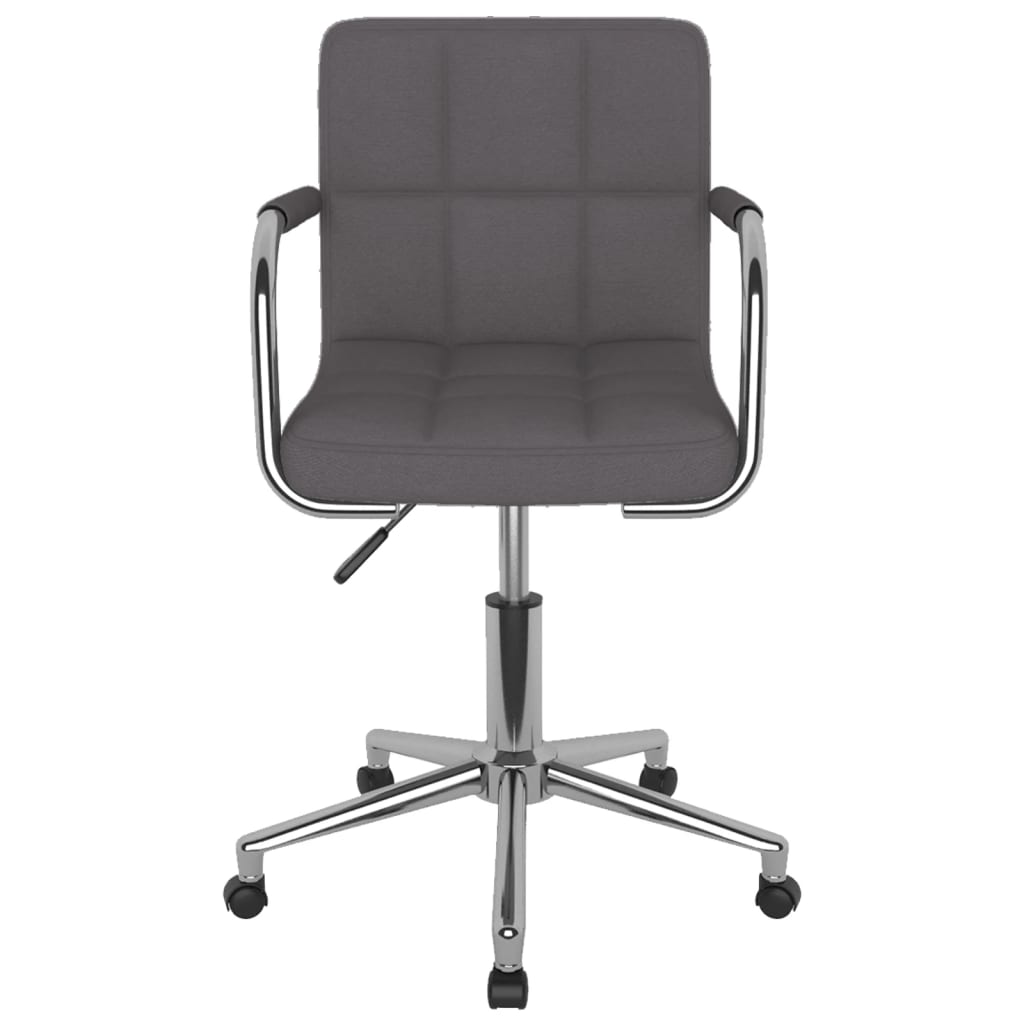 Otočná Jídelní Židle Taupe Textil