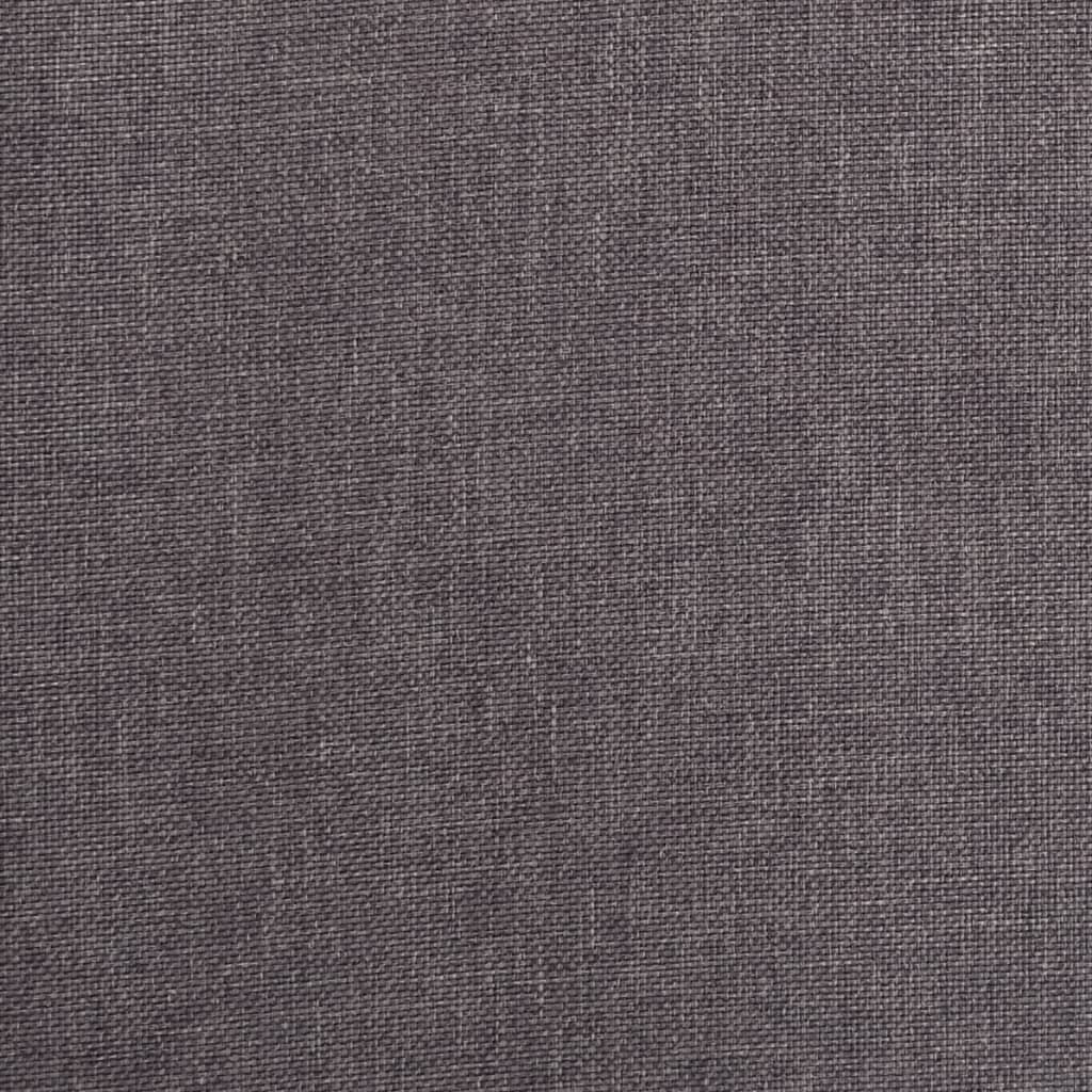 Otočná Jídelní Židle Taupe Textil