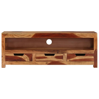 Tv Skříňka 110 X 30 X 40 Cm Masivní Akáciové Dřevo