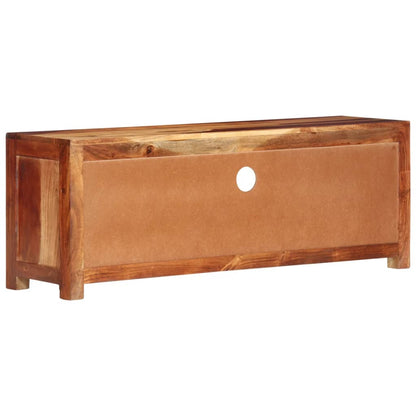 Tv Skříňka 110 X 30 X 40 Cm Masivní Akáciové Dřevo