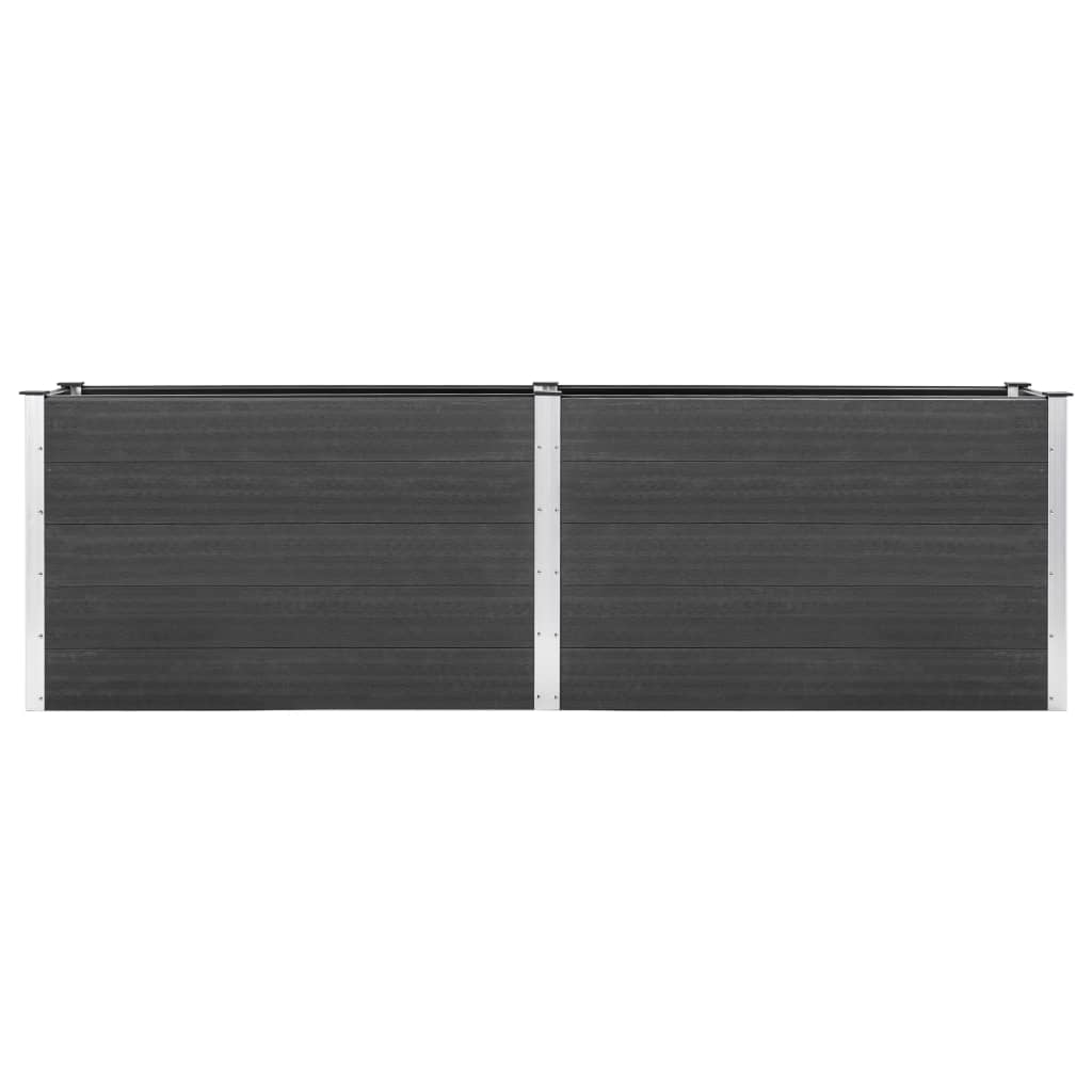 Zahradní Vyvýšený Záhon Wpc Šedý