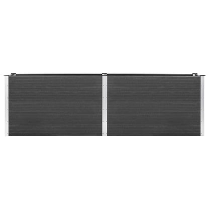 Zahradní Vyvýšený Záhon Wpc Šedý