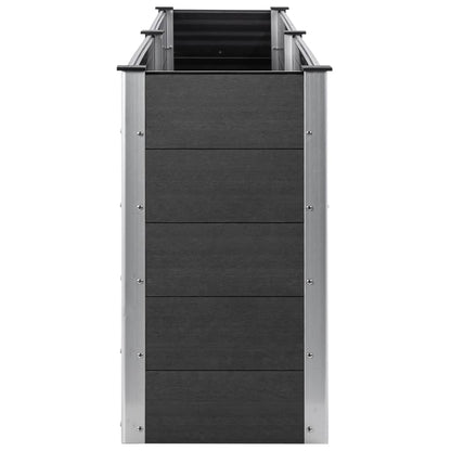 Zahradní Vyvýšený Záhon Wpc Šedý