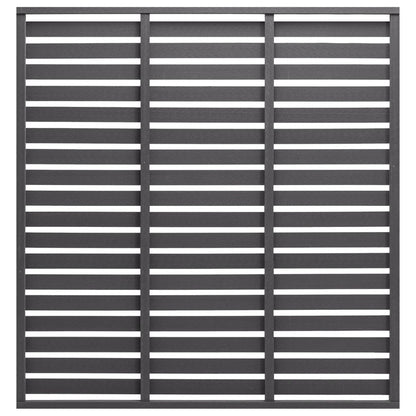 Plotový Dílec Wpc Šedý