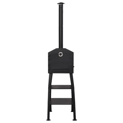 Venkovní Pec Na Pizzu Na Dřevěné Uhlí Se 2 Šamotovými Kameny