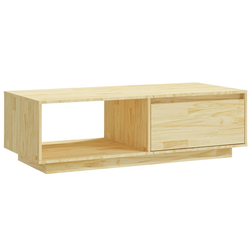 Konferenční Stolek 110 X 50 X 33,5 Cm Masivní Borové Dřevo