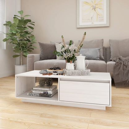 Konferenční Stolek 110 X 50 X 33,5 Cm Masivní Borové Dřevo
