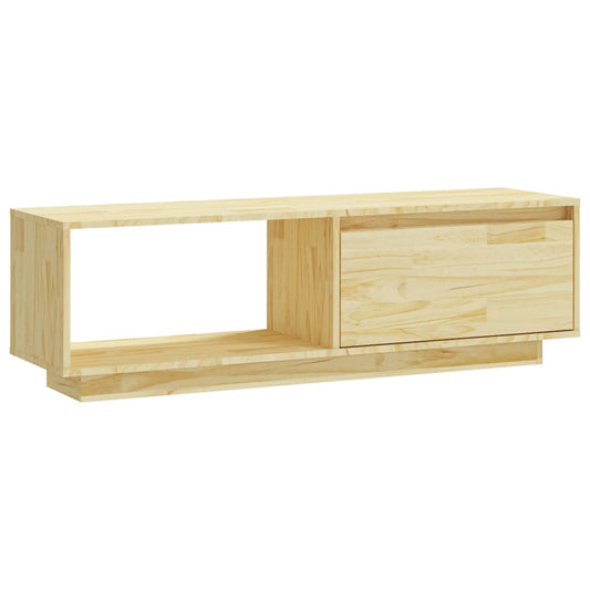 Tv Stolek 110 X 30 X 33,5 Cm Masivní Borové Dřevo