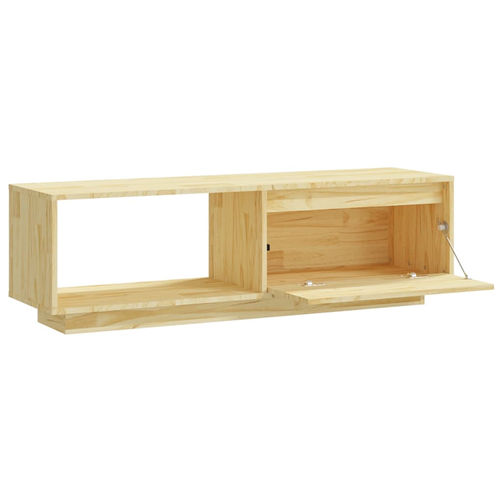 Tv Stolek 110 X 30 X 33,5 Cm Masivní Borové Dřevo