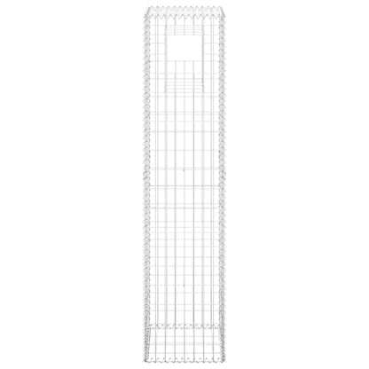 Gabionové Sloupky 2 Ks Železo