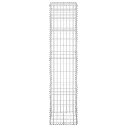 Gabionové Sloupky 2 Ks Železo