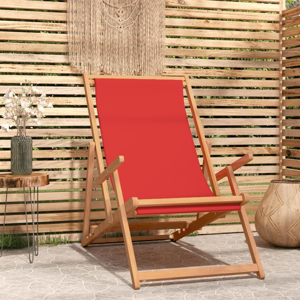 Kempingová Židle Teak 56 X 105 X 96 Cm