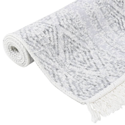 Koberec Světle Šedý Bavlna