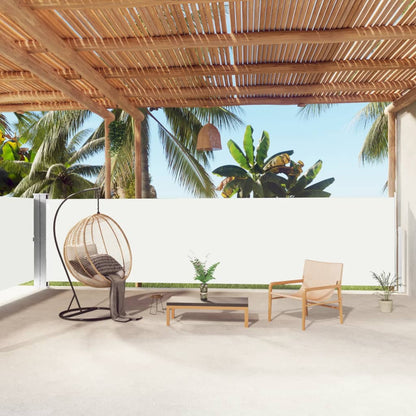 Zatahovací Boční Markýza / Zástěna Černá