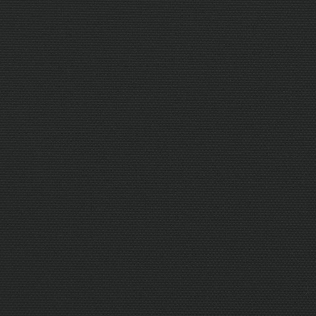 Zatahovací Boční Markýza Černá 140 X 1 200 Cm