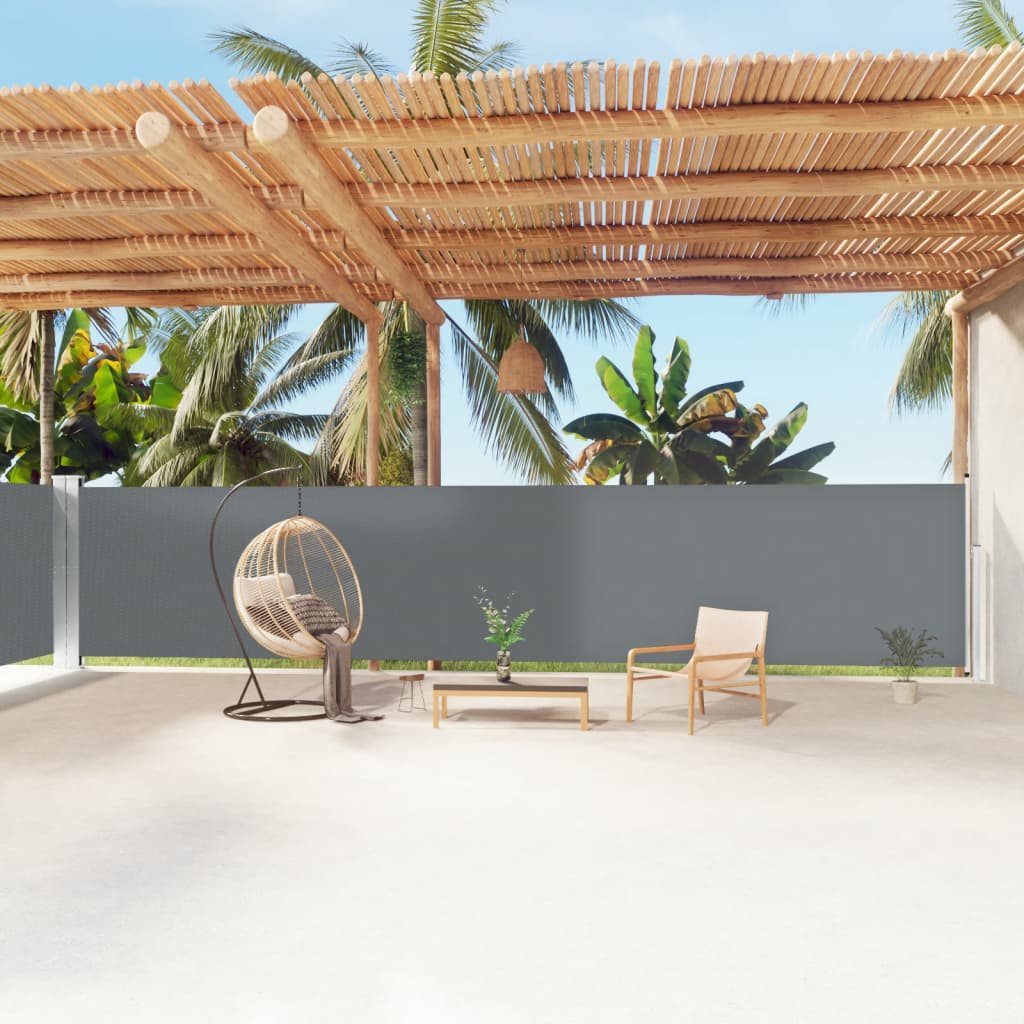 Zatahovací Boční Markýza Červená 200 X 1 200 Cm