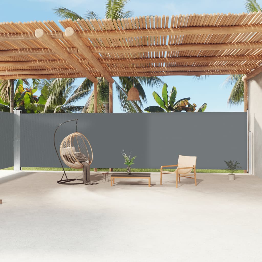 Zatahovací Boční Markýza Červená 200 X 1 200 Cm