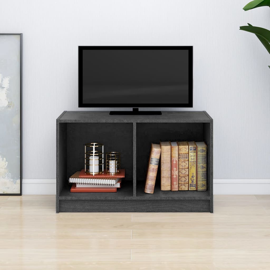Tv Stolek Medově Hnědý 70 X 33 X 42 Cm Masivní Borové Dřevo