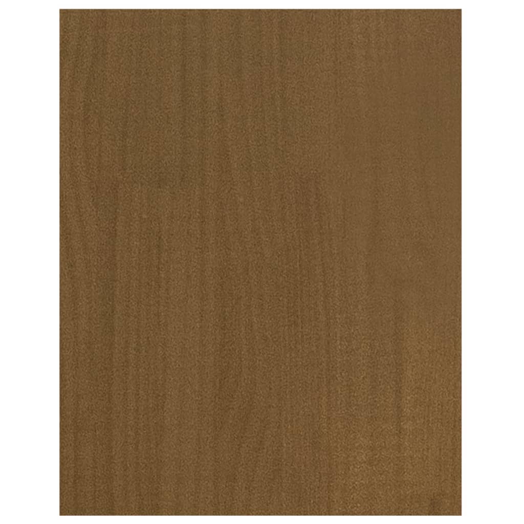 Tv Stolek Medově Hnědý 70 X 33 X 42 Cm Masivní Borové Dřevo