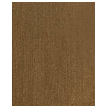 Tv Stolek Medově Hnědý 70 X 33 X 42 Cm Masivní Borové Dřevo