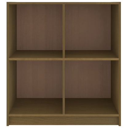 Příborník Medově Hnědý 70 X 33 X 76 Cm Masivní Borové Dřevo