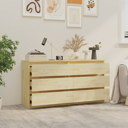 Noční Stolky 2 Ks 60 X 36 X 64 Cm Masivní Borovice