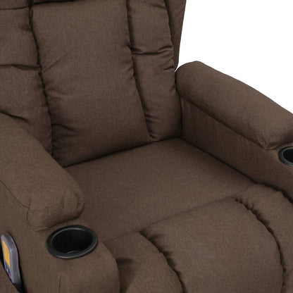 Zvedací Masážní Křeslo Textil