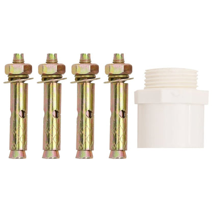 Bazénová Fontána S Rgb Led Osvětlením Akryl 50 Cm Zelená