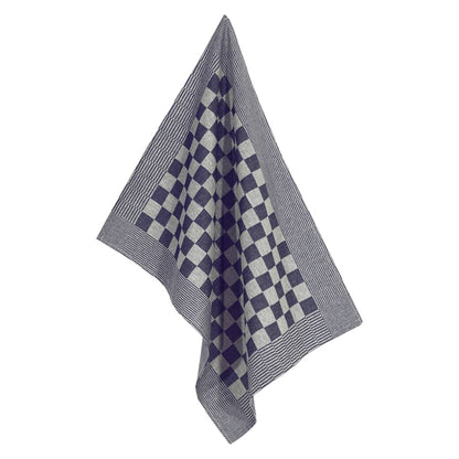 Kuchyňské Utěrky 50 Ks Modré A Bílé 50 X 70 Cm Bavlna