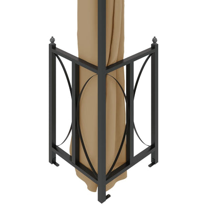 Altán S Bočními Stěnami A Dvojitou Střechou