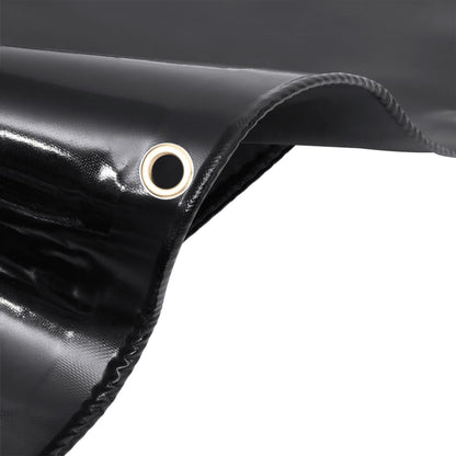 Plachta 650 G/M² 3,5 X 2,5 M Černá Černá