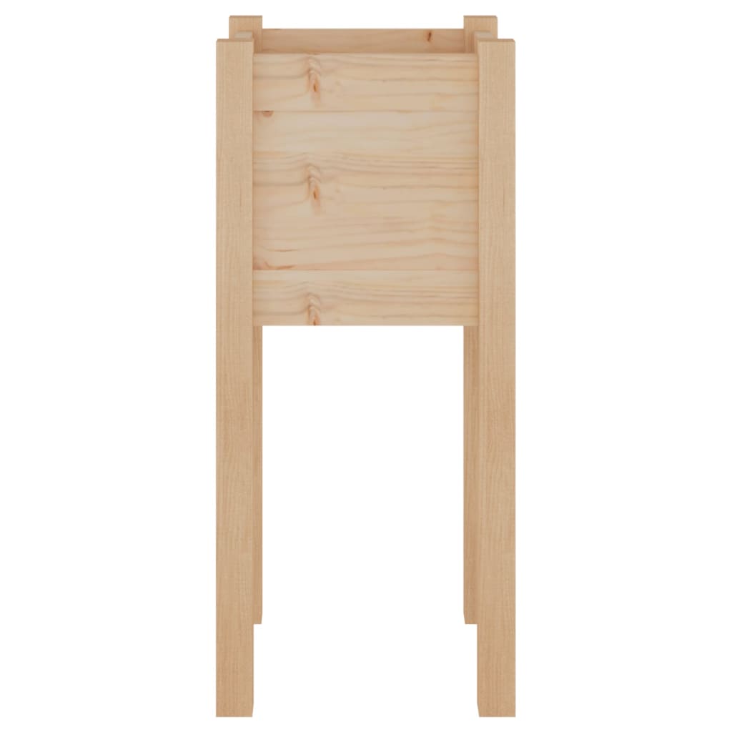 Zahradní Truhlíky 2 Ks 31 X 31 X 70 Cm Masivní Borovice