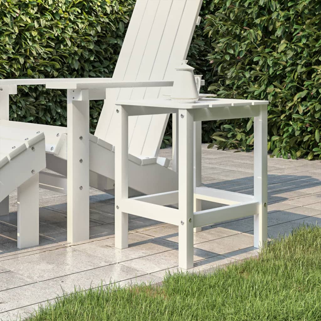 Zahradní Stolek Adirondack Antracitový 38 X 38 X 46 Cm Hdpe