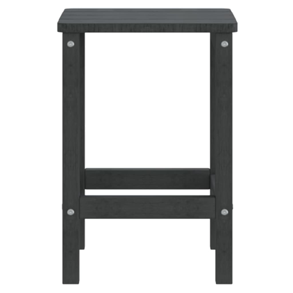Zahradní Stolek Adirondack Antracitový 38 X 38 X 46 Cm Hdpe