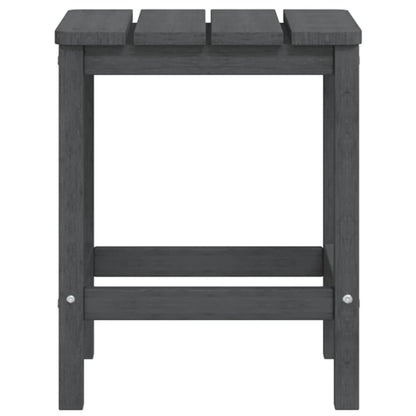 Zahradní Stolek Adirondack Antracitový 38 X 38 X 46 Cm Hdpe