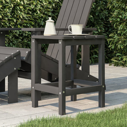 Zahradní Stolek Adirondack Antracitový 38 X 38 X 46 Cm Hdpe
