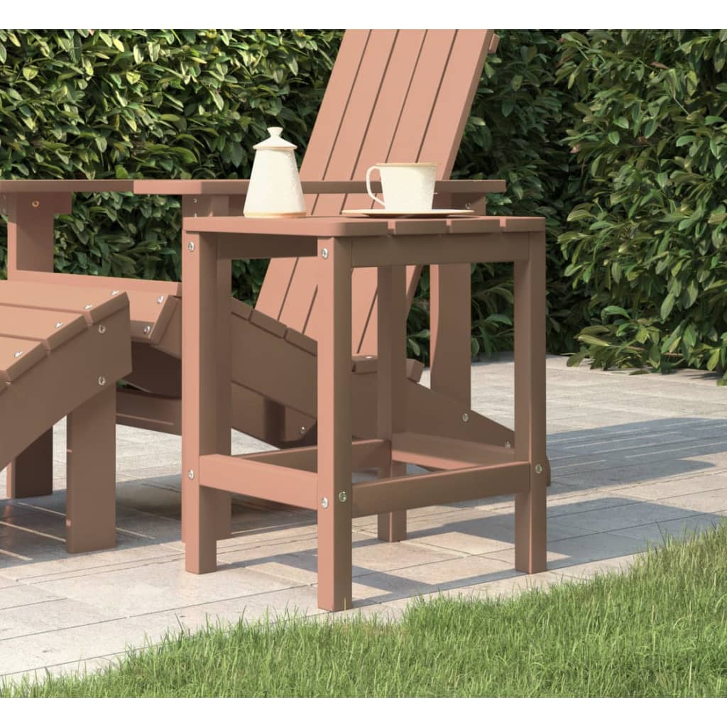 Zahradní Stolek Adirondack Antracitový 38 X 38 X 46 Cm Hdpe