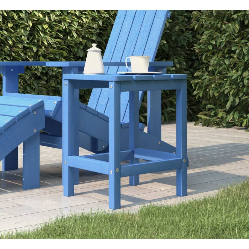 Zahradní Stolek Adirondack Antracitový 38 X 38 X 46 Cm Hdpe