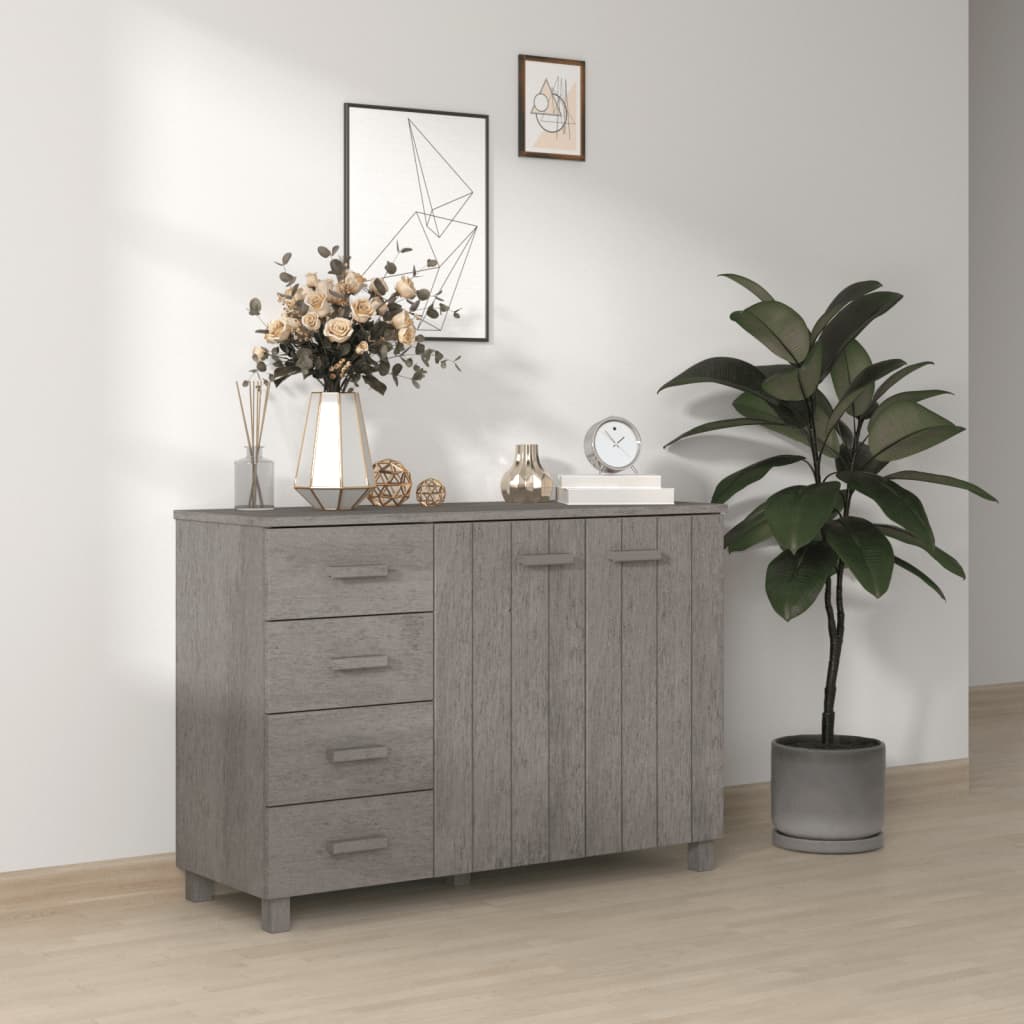Příborník Hamar Medově Hnědý 113 X 40 X 80 Cm Masivní Borovice
