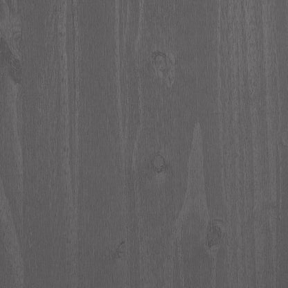 Konzolový Stolek Hamar Světle Šedý 90X35X90 Cm Masivní Borovice