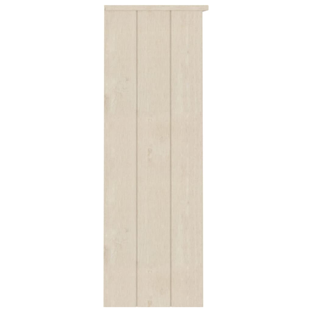 Nástavec Na Komodu Hamar Medově Hnědý 85 X 35 X 100 Cm Borovice