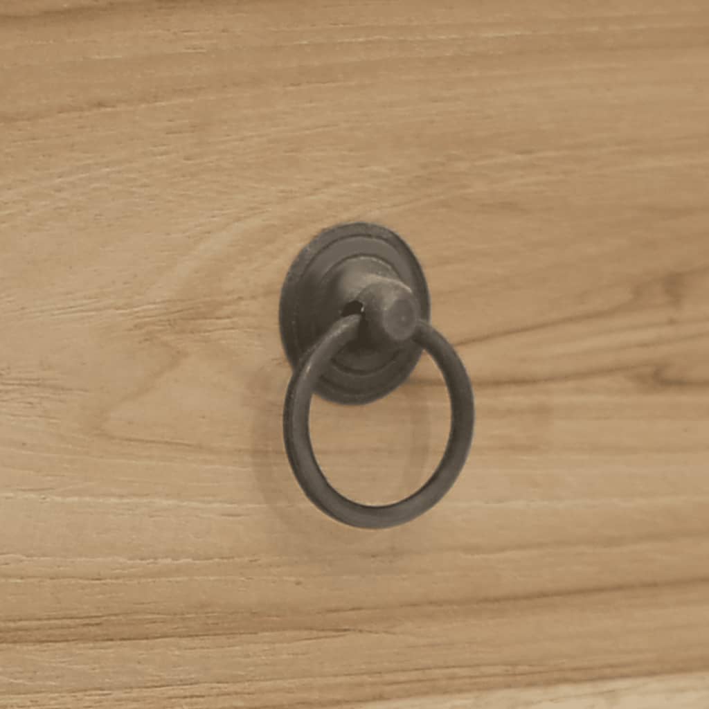 Psací Stůl Se 2 Zásuvkami 110 X 52 X 75 Cm Masivní Teak