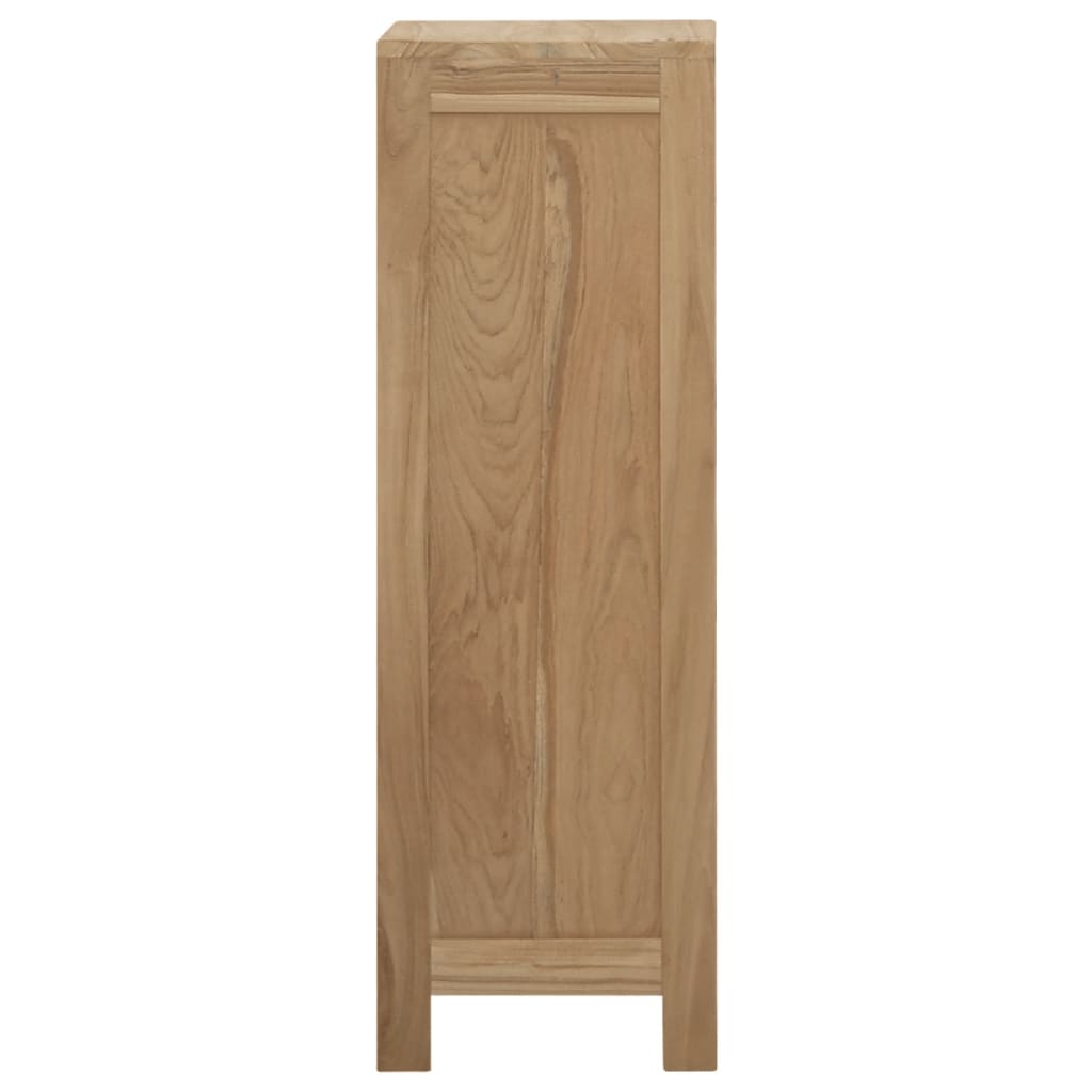 Komoda Se Zásuvkami 30 X 30 X 90 Cm Masivní Teakové Dřevo
